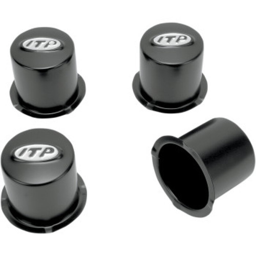 ITP Center Cap (Set of 4) - 4x110 - Black - SM130BBX