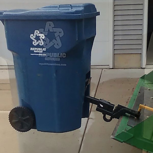 IMPACT IMPLEMENTS™ Garbage Can Hauler - view 2