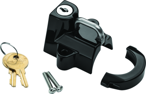 Kuryakyn Universal Helmet Lock 1-1/4-1-1/2 Black - 4619