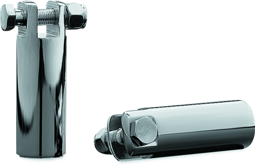 Kuryakyn 3 1/2in Extended Peg Mount With 3/8in-16 Mount Bolts Chrome - 8087