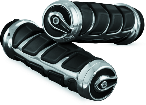 Kuryakyn Kinetic Grips Universal 7/8in Chrome - 6367