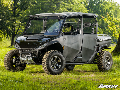 SuperATV Flip Up Hard Coated Front Windshield - Segway Fugleman UT10 - view 2