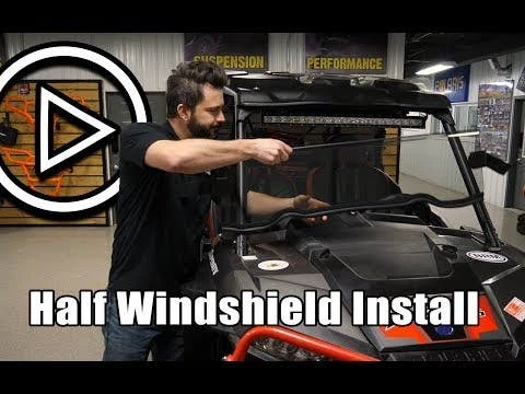 SuperATV Half Front Windshield - 2023+ Gravely Atlas JSV - view 2