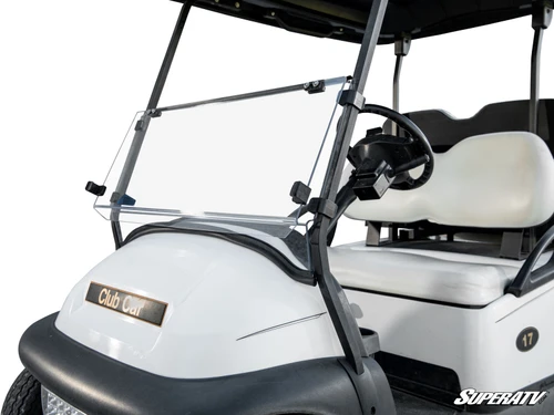 SuperATV Flip Down Front Windshield - Club Car Precedent - view 2
