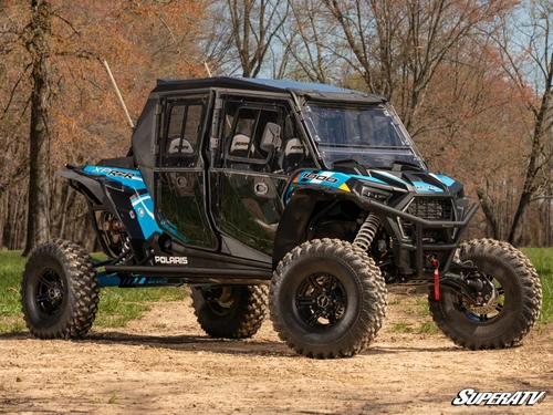 SuperATV Polycarbonate Cab Enclosure Doors - Polaris RZR XP 4 Turbo - view 2
