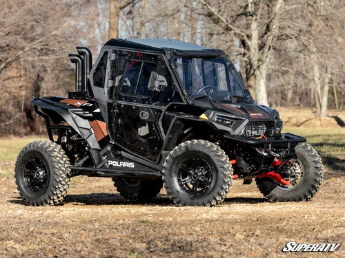SuperATV Polycarbonate Cab Enclosure Doors - Polaris RZR XP Turbo - view 2
