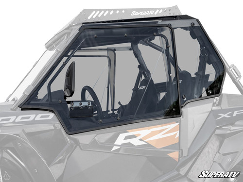 SuperATV Hard Cab Enclosure Upper Doors - Polaris RZR XP 1000