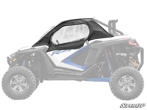 SuperATV Primal Soft Cab Enclosure Upper Doors - Polaris RZR Turbo R