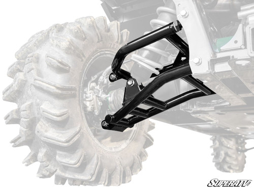 SuperATV High Clearance 1 Inch Rear Offset A-Arms - Kawasaki Mule Pro-FX 1000
