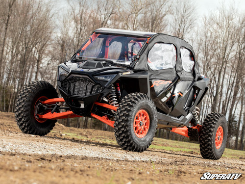SuperATV Primal Soft Cab Enclosure Upper Doors - Polaris RZR Pro R 4