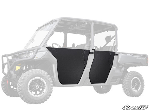 SuperATV HDPE Half Doors - Can-Am Defender Max