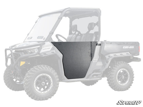 SuperATV HDPE Half Doors - Can-Am Defender