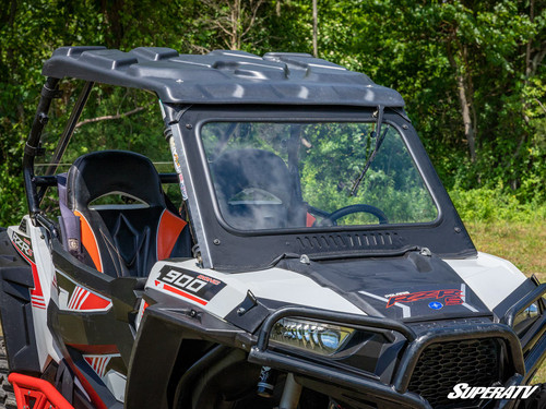SuperATV Front Glass Windshield - Polaris RZR S 1000