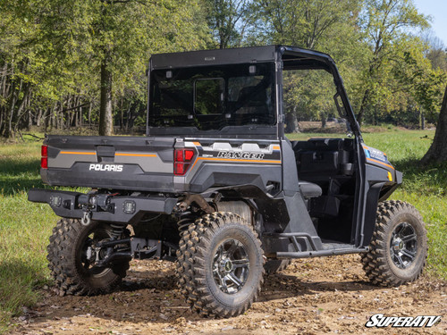 SuperATV Glass Sliding Rear Windshield - Polaris Ranger 1000 - view 2