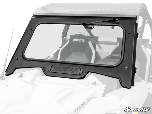SuperATV Front Glass Windshield - Polaris RZR Trail S 900
