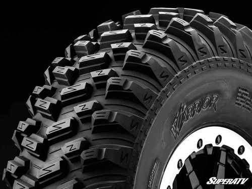 Standard XT Warrior Tires 30x10x15 on 15x7 Assault Industries Hellfire Matte Titanium Wheels 5/4.5 Pattern
