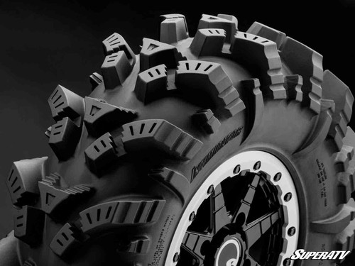 Intimidator Tires 28x10x14 on 14" Healy Lock Series Wheels 4/156 Pattern - view 2