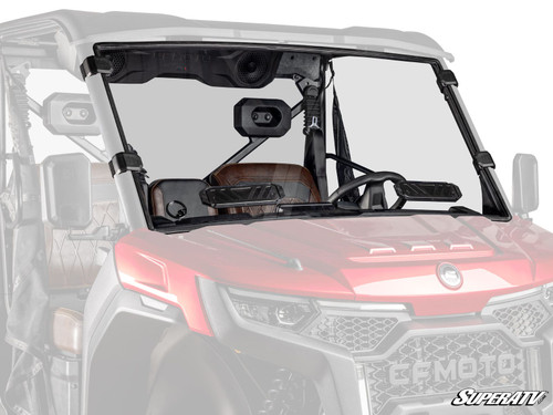 SuperATV Vented Front Windshield - CFMOTO UForce U10 Pro
