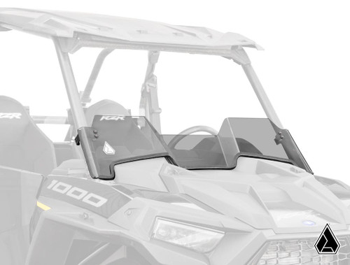 Assault Industries Tinted Half Windshield - Polaris RZR Trail S 900