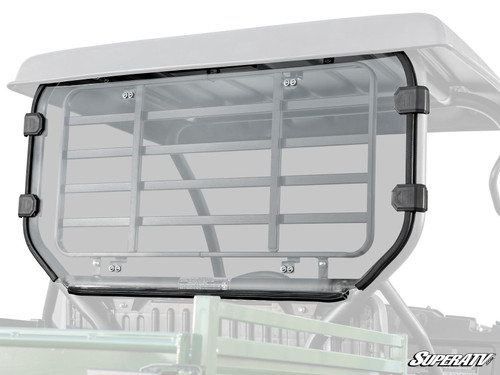 SuperATV Rear Windshield - Kawasaki Mule SX