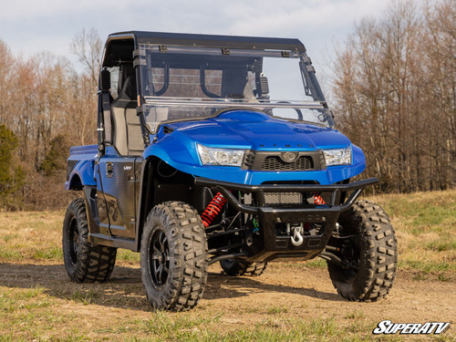 SuperATV Flip Up Hard Coated Front Windshield - 2019+ Kymco UXV 700i - view 2