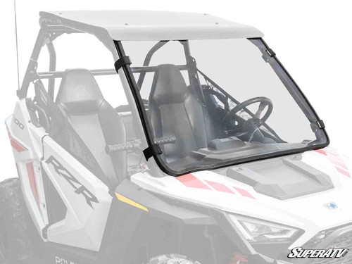 SuperATV Full Front Windshield - Polaris RZR 200