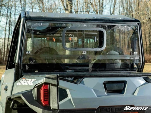SuperATV Sliding Rear Windshield - Polaris General XP 1000 - view 2