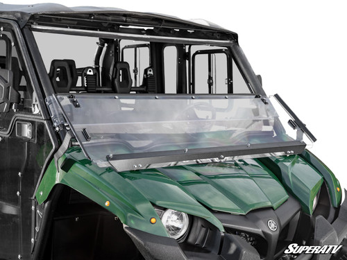 SuperATV 3-in-1 Front Windshield - Yamaha Viking