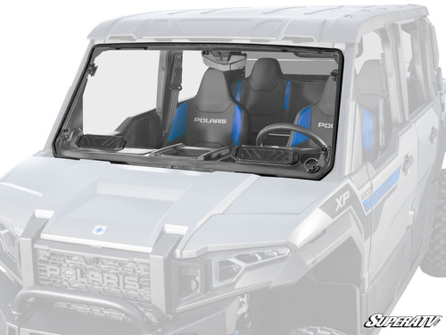 SuperATV Vented Front Windshield - Polaris Xpedition