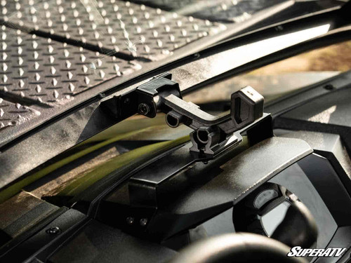 SuperATV Flip Up Hard Coated Front Windshield - Tracker 800SX - view 2
