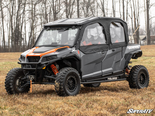 SuperATV Primal Soft Cab Enclosure Upper Doors - Polaris General XP 1000 - view 2