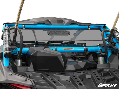 SuperATV Rear Vented Windshield - Can-Am Maverick X3
