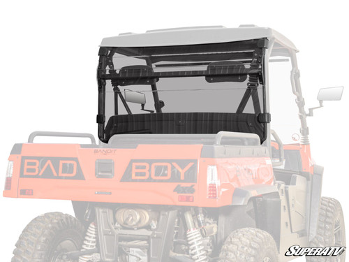 SuperATV Rear Windshield - Bad Boy Bandit