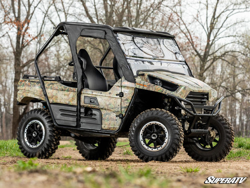 SuperATV Primal Soft Cab Enclosure Upper Doors - Kawasaki Teryx 800 - view 2