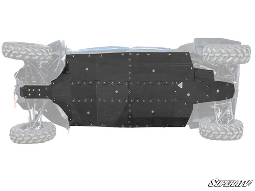 SuperATV UHMW Full Skid Plate - 2021+ Can-Am Commander Max - view 2
