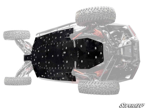 SuperATV UHMW Full Skid Plate - Polaris RZR Turbo R 4 - view 2