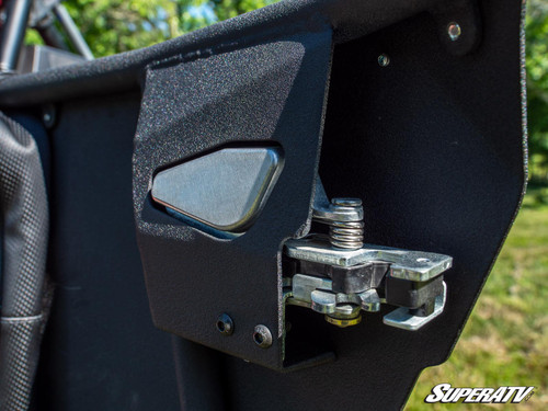 SuperATV Aluminum Half Doors - Polaris RZR XP Turbo S