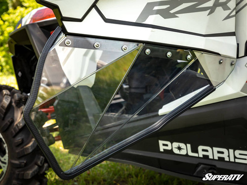 SuperATV Clear Lower Door Inserts - Polaris RZR S 4 1000 - view 2