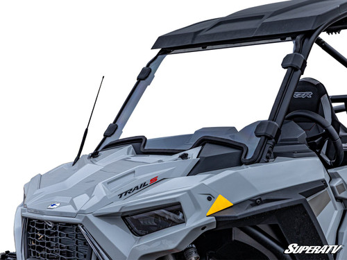 SuperATV Full Front Windshield - Polaris RZR Trail S 900