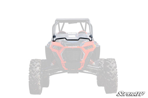 SuperATV Half Front Windshield - Polaris RZR Trail S 900