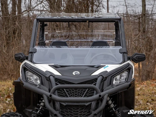 SuperATV Half Front Windshield - Can-Am Maverick Sport - view 2