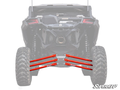 SuperATV Tubed Radius Arms - Can-Am Maverick X3