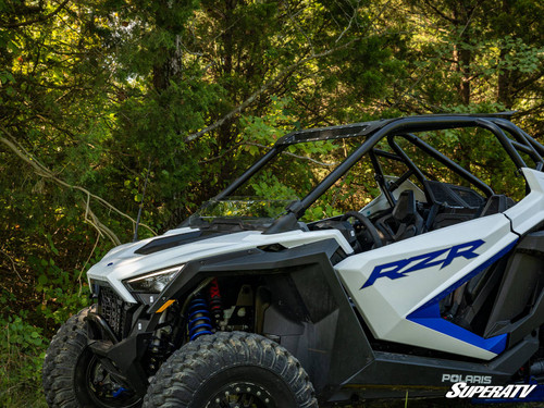 SuperATV Half Front Windshield - Polaris RZR PRO XP