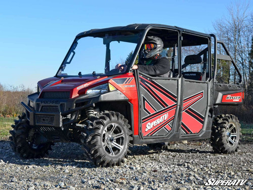 SuperATV Aluminum Half Doors - Polaris Ranger XP 570 - view 2