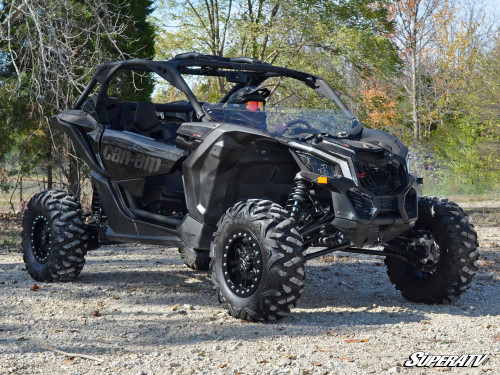 SuperATV Half Front Windshield - Can-Am Maverick X3 - view 2