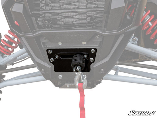 SuperATV Winch Mounting Plate - Kawasaki Teryx KRX 1000