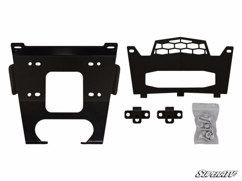 SuperATV Winch Mounting Plate - Polaris RZR 900 S 900