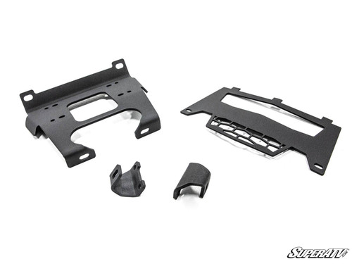 SuperATV Winch Mounting Plate - Polaris General