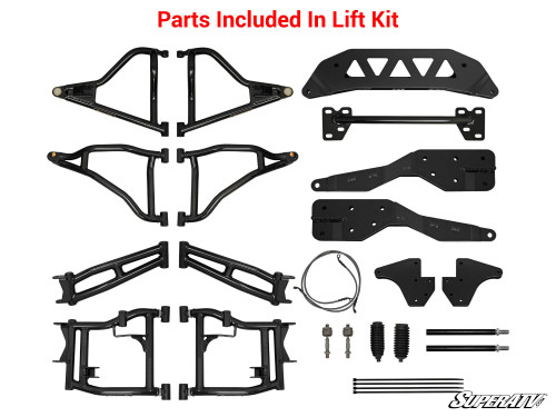 Polaris RZR 900 To RZR S 900 Suspension Conversion Kit - High Clearance - 1.5 Offset - view 2