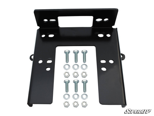 SuperATV Winch Mounting Plate - Can-Am Commander 800 1000